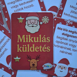 Mikulás küldetés � Érzelmi és szociális készségeket fejlesztő kártyajáték - karácsony - mikulás - mikulás ajándékok - Meska.hu