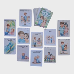 Önbizalmat erősítő, érzelmi fejlesztő kártyák gyerekeknek- Elég vagyok! - játék & sport - készségfejlesztő és logikai játék - oktató játékok - Meska.hu