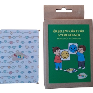 Érzelem kártyák gyerekeknek- � Fejlesztő kártyajáték az érzelmi intelligencia növelésére - játék & sport - készségfejlesztő és logikai játék - oktató játékok - Meska.hu