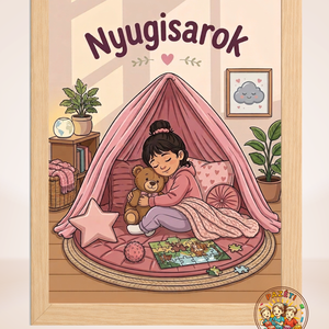 Nyugisarok - falikép, dekoráció lányoknak és fiúknak, Baba - mama, Babaszoba dekoráció, Gyerekszoba falmatrica, Fotó, grafika, rajz, illusztráció, MESKA
