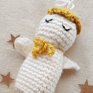 Angyalka dekoráció - Meska.hu