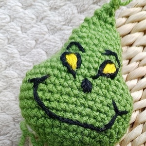 Grincs karácsonyfadísz - Meska.hu