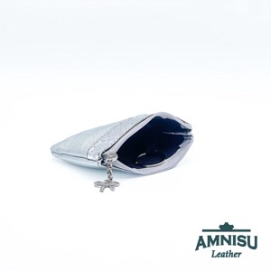 Ezüst mintás - króm kígyómintás ívelt egy cipzáras kulcstartó C1007-1009 -  - Meska.hu