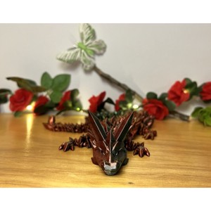 3d nyomtatott kristály sárkány, Játék & Sport, Plüssállat & Játékfigura, Más figura, Mindenmás, MESKA