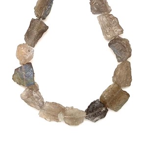 Labradorit nyers darabok 12-15mm  ékszerkészítő alapanyag (füzér), Kellékek & szerszámok, Ásvány alapanyag, Ásványfüzér, , MESKA