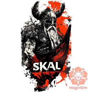 Viking plakát v1 férfi póló - ruha & divat - férfi ruha - póló - Meska.hu