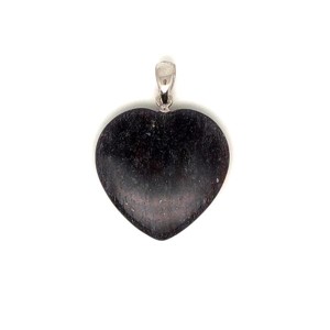 Szív medál aventurin kék 30x30mm, Ékszer, Nyaklánc, Medál, , MESKA