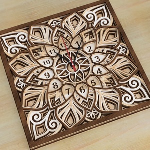 Mandala falióra (dlt-1) - otthon & életmód - dekoráció - fali és függő dekoráció - falióra & óra - Meska.hu