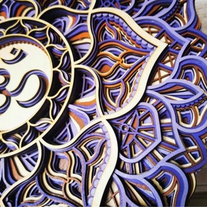 Mandala csakra - Koronacsakra, Sahasrara - otthon & életmód - dekoráció - spiritualitás - mandala - Meska.hu