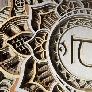 Mandala csakra - Svadhishthana  - otthon & életmód - dekoráció - spiritualitás - mandala - Meska.hu