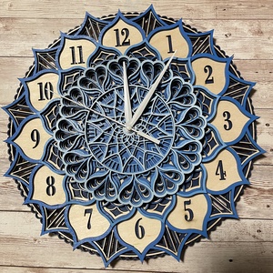 Mandala óra - Meska.hu