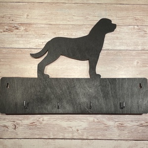 Rottweiler fali kulcstartó, 4 db akasztóval - névre szóló felirattal is kérhető!, Otthon & Lakás, Fali kulcstartó, Fali és függő dekoráció, Dekoráció, Famegmunkálás, Festett tárgyak, MESKA