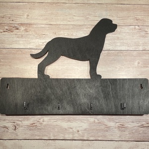 Rottweiler fali kulcstartó, 4 db akasztóval - névre szóló felirattal is kérhető!, Otthon & Életmód, Fali kulcstartó, Fali és függő dekoráció, Dekoráció, Famegmunkálás, Festett tárgyak, MESKA