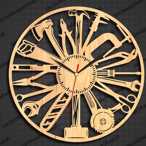 Asztalos óra, Otthon & Életmód, Dekoráció, Fali és függő dekoráció, Falióra & óra, Famegmunkálás, MESKA