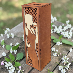 Prémium italtartó - születésnapra, névnapra, évfordulóra, ajándékba - borkóstoló - otthon & életmód - konyhafelszerelés, tálalás - italos kellékek - italtartó - Meska.hu