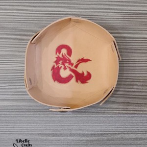 Hatszögletű - Dungeons and Dragons kockadobó tálca, , , MESKA