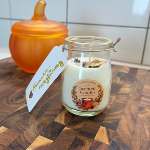  Narancs-szegfűszeg illatú szójaviasz gyertya (130 ml) - otthon & életmód - gyertya, illat, aroma - gyertya - Meska.hu
