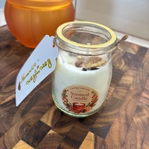  Narancs-szegfűszeg illatú szójaviasz gyertya (130 ml) - otthon & életmód - gyertya, illat, aroma - gyertya - Meska.hu