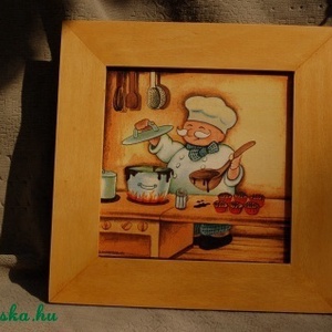 KONYHAI KÉP SZETT 2 db-os - otthon & életmód - konyhafelszerelés, tálalás - konyhai dekoráció - konyhai dísz - Meska.hu