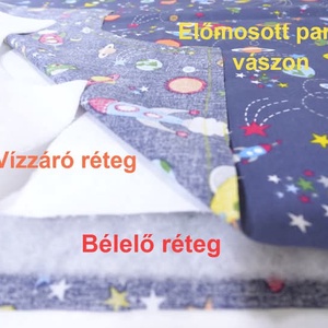 Óvodai derékalj - zsebes, pamutvászon - játék & sport - ovis felszerelés - ovis lepedő - Meska.hu