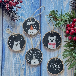 Fakorong karácsonyfa dísz - macis - karácsony - karácsonyi lakásdekoráció - karácsonyfadíszek - Meska.hu