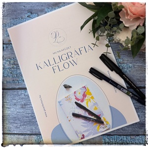 Modern kalligráfia munkafüzet - diy (csináld magad) - workshop & tanfolyam - Meska.hu