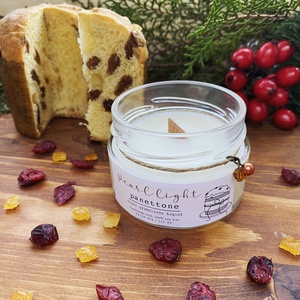 Panettone szójagyertya CLASSIC - otthon & életmód - gyertya, illat, aroma - gyertya - Meska.hu