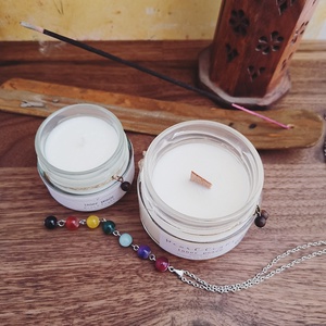 Inner Peace szójagyertya 75 ml - otthon & életmód - gyertya, illat, aroma - gyertya - Meska.hu