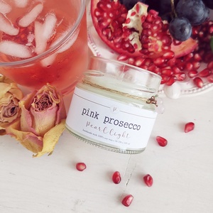 Pink Prosecco 100 ml - otthon & életmód - gyertya, illat, aroma - gyertya - Meska.hu