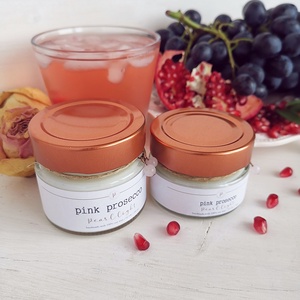Pink Prosecco 100 ml - otthon & életmód - gyertya, illat, aroma - gyertya - Meska.hu