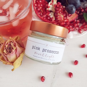 Pink Prosecco 100 ml, Otthon & Életmód, Gyertya, illat, aroma, Gyertya, Gyertya-, mécseskészítés, MESKA