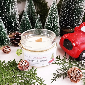 Country Christmas CLASSIC - karácsony - karácsonyi lakásdekoráció - karácsonyi illatgyertya, mécses - Meska.hu