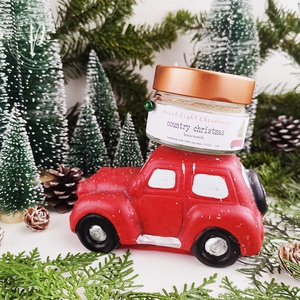 Country Christmas 75 ml, Karácsony, Karácsonyi lakásdekoráció, Karácsonyi illatgyertya, mécses, Gyertya-, mécseskészítés, MESKA