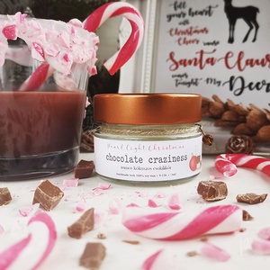 Chocolate Craziness 75 ml, Karácsony, Karácsonyi lakásdekoráció, Karácsonyi illatgyertya, mécses, Gyertya-, mécseskészítés, MESKA