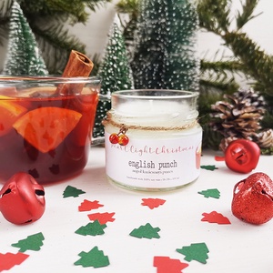 English Punch 100 ml - karácsony - karácsonyi lakásdekoráció - karácsonyi illatgyertya, mécses - Meska.hu