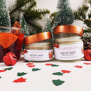 English Punch 100 ml - karácsony - karácsonyi lakásdekoráció - karácsonyi illatgyertya, mécses - Meska.hu