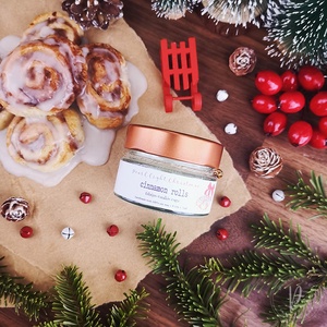 Cinnamon Rolls 75 ml, Karácsony, Karácsonyi lakásdekoráció, Karácsonyi illatgyertya, mécses, Gyertya-, mécseskészítés, MESKA