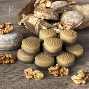 Walnut Kisses - illatviasz - karácsony - karácsonyi lakásdekoráció - karácsonyi illatgyertya, mécses - Meska.hu