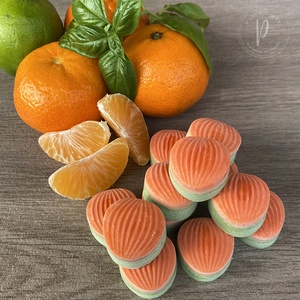 Citrus Basil - illatviasz, Karácsony, Karácsonyi lakásdekoráció, Karácsonyi illatgyertya, mécses, Gyertya-, mécseskészítés, MESKA