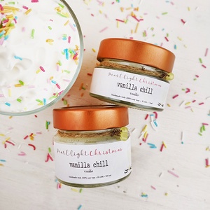 Vanilla Chill 100 ml - karácsony - karácsonyi lakásdekoráció - karácsonyi illatgyertya, mécses - Meska.hu