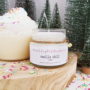 Vanilla Chill 100 ml, Karácsony, Karácsonyi lakásdekoráció, Karácsonyi illatgyertya, mécses, Gyertya-, mécseskészítés, MESKA