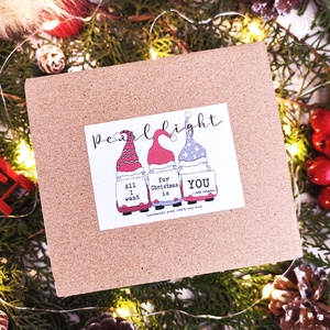 Elf Box V. - ajándékcsomag, Karácsony, Karácsonyi lakásdekoráció, Karácsonyi manók, figurák, Gyertya-, mécseskészítés, MESKA