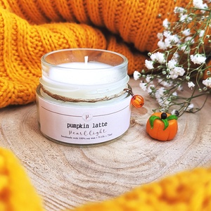 Pumpkin Latte szójagyertya 75 ml - Meska.hu