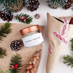 CHRISTMAS MARKET Pearl Box+ - karácsony - karácsonyi lakásdekoráció - karácsonyi illatgyertya, mécses - Meska.hu