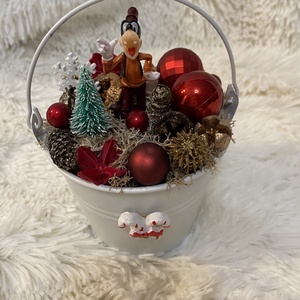 Disney karácsonyi asztaldísz, Karácsony, Adventi díszek, Adventi koszorú, Mindenmás, MESKA