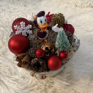 Disney karácsonyi asztaldísz, Karácsony, Adventi díszek, Adventi koszorú, Mindenmás, MESKA
