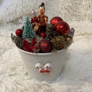 Disney karácsonyi asztaldísz - karácsony - adventi díszek - adventi koszorú - Meska.hu