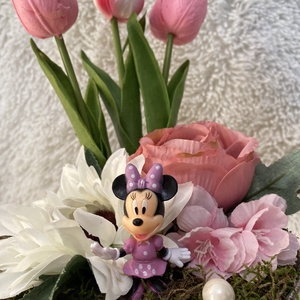  Disney Mickey  Minnie asztal disz  - otthon & életmód - dekoráció - virágdísz és tartó - virágtartó - Meska.hu