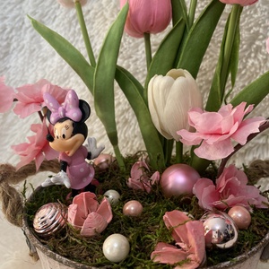  Disney mickey Minnie asztal disz  - otthon & életmód - dekoráció - virágdísz és tartó - virágtartó - Meska.hu