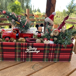 Disney Minnie Egér karácsonyi asztal disz , Karácsony, Karácsonyi lakásdekoráció, Karácsonyfadíszek, Mindenmás, MESKA